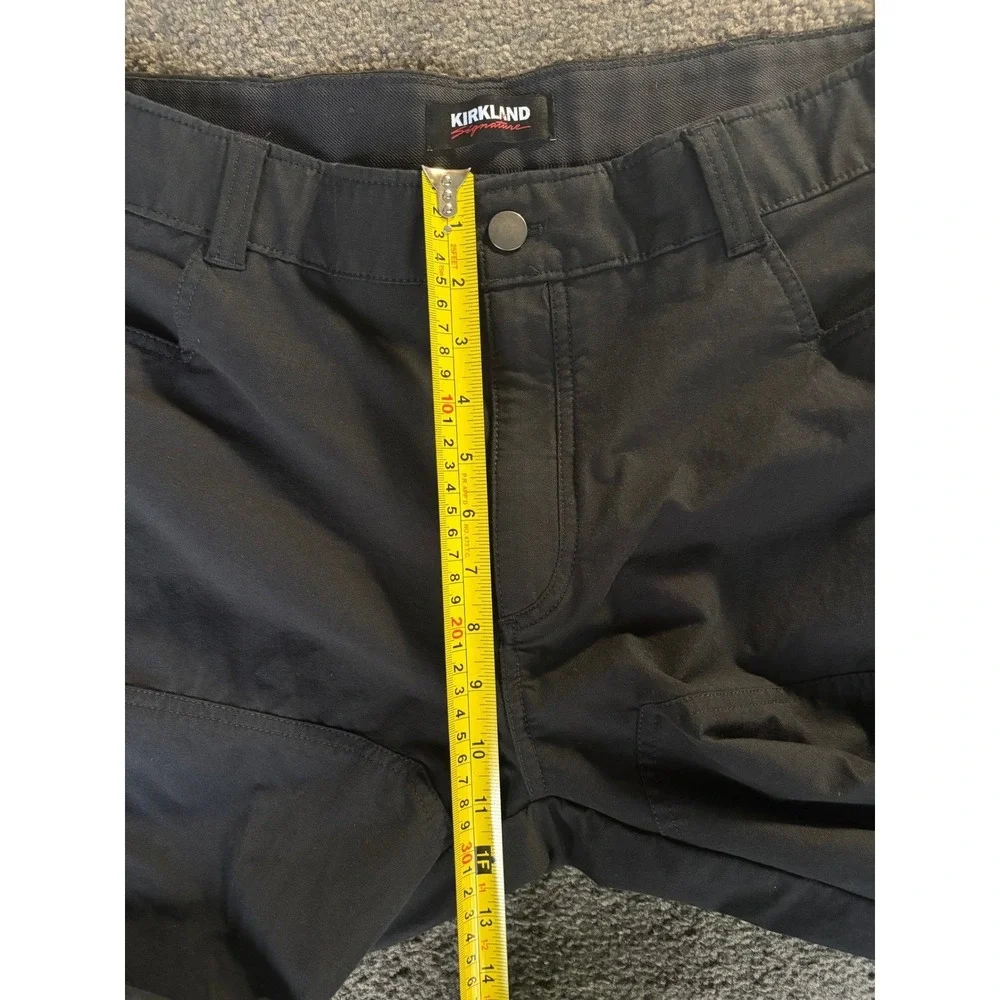 Kirkland Signature‎ Mens Performance Travel Pants Black 40x32 Technical Stretch